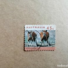 Sellos: AUSTRALIA - 45 C - KANGAROO - CANGURO