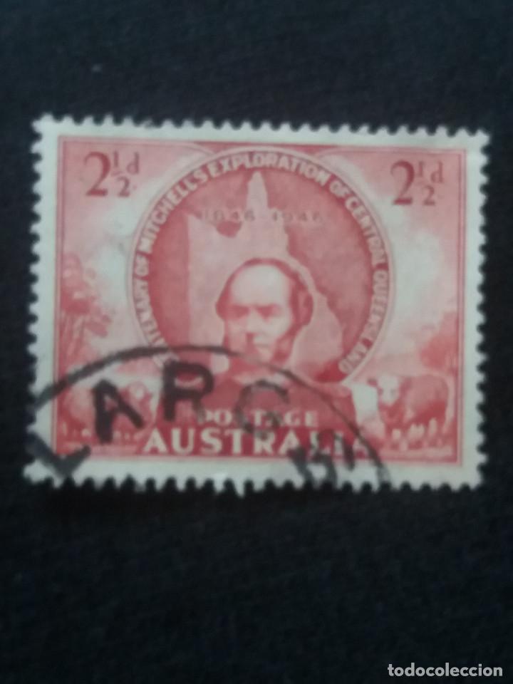 Sellos: POSTAGE AUSTRALIA, 2,1/2D, POSTAGE, 1946. - Foto 1