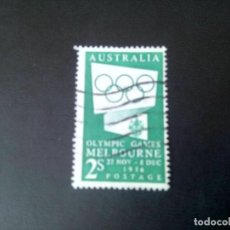 Sellos: AUSTRALIA 1954, JUEGOS OLÍMPICOS DE MELBOURNE, YT 216. Lote 193070871