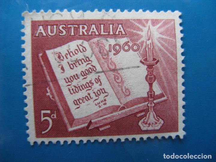 Sellos: +australia 1960, navidad, Yvert 271 - Foto 1
