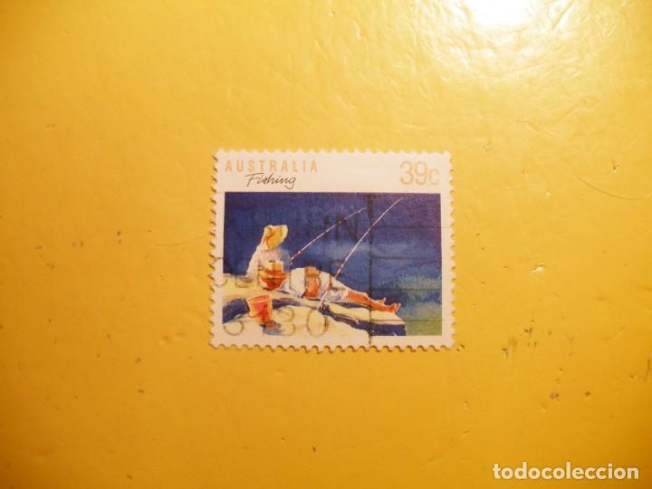 Sellos: AUSTRALIA - PESCANDO. - Foto 1
