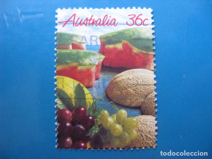 Sellos: +australia 1987, frutas, Yvert 990 - Foto 1