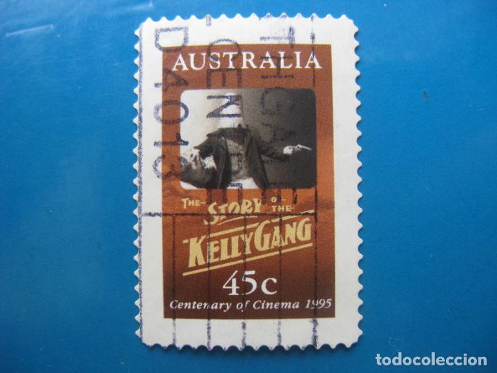 Sellos: +australia 1995, centenario del cine - Foto 1