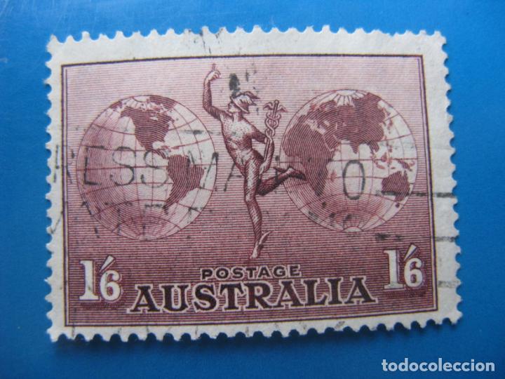 Sellos: +australia 1937, Yvert 6 aereo - Foto 1