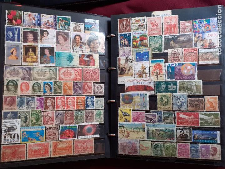 Sellos: Australia. 105 sellos - Foto 1