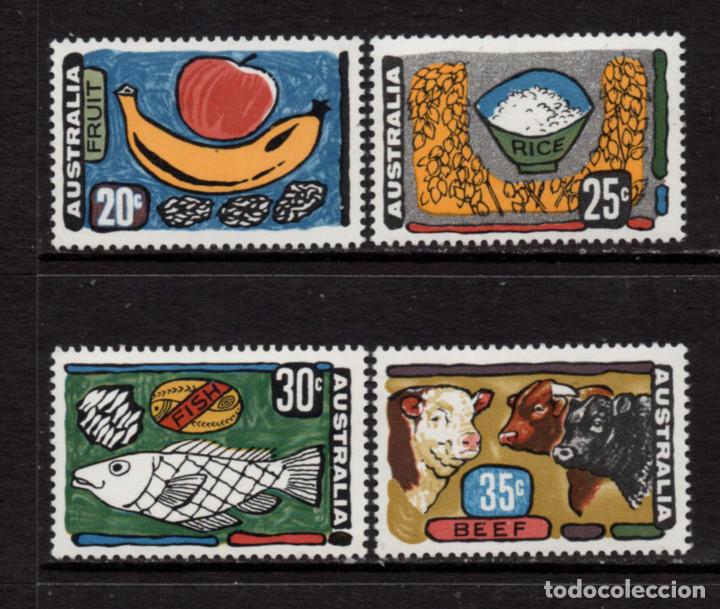 Sellos: AUSTRALIA 462/65** - A&Ntilde;O 1972 - INDUSTRIA BASICAS - Foto 1