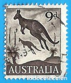 Sellos: AUSTRALIA. 1959. CANGURO - Foto 1