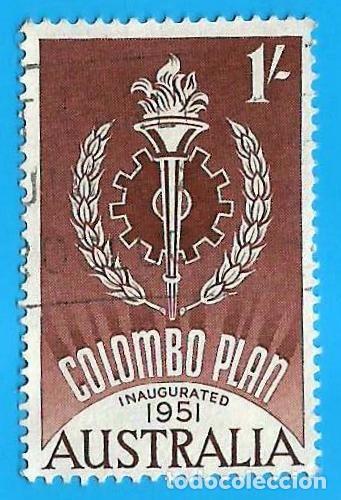 Sellos: AUSTRALIA. 1961. PLAN COLOMBO PARA LA PAZ - Foto 1