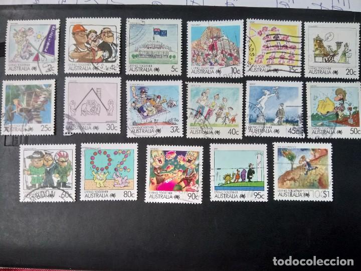 Sellos: AUSTRALIA 1988, LA VIDA EN AUSTRALIA - Foto 1