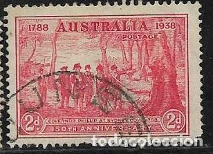 Sellos: AUSTRALIA YVERT 123 - Foto 1