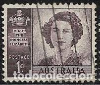 Sellos: AUSTRALIA YVERT 155A - Foto 1