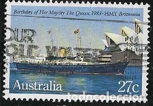 Sellos: AUSTRALIA YVERT 821, BARCOS - Foto 1