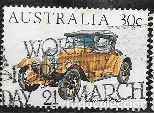 Sellos: AUSTRALIA YVERT 854, COCHES - Foto 1