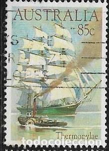 Sellos: AUSTRALIA YVERT 860, BARCOS - Foto 1
