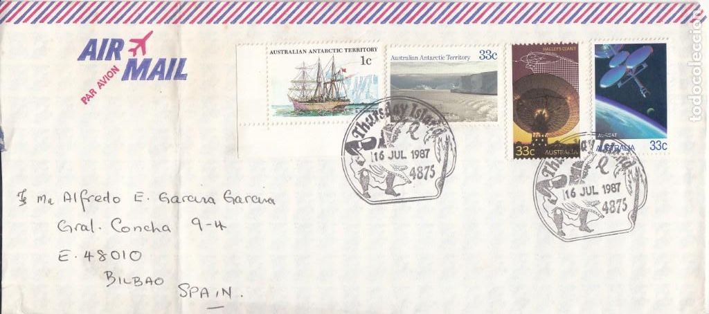 Sellos: CORREO AEREO: AUSTRALIA 1987 - Foto 1