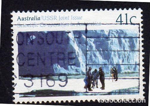 Sellos: Australia. Cooperación Científica en el Antártico. 1990. YT1173. Usado