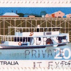 Sellos: 1979 - AUSTRALIA - BARCOS - FERRY PS CANBERRA - YVERT 650. Lote 314709178