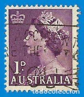 Sellos: AUSTRALIA. 1953. REINA ISABEL II - Foto 1