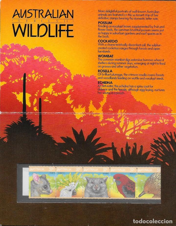 Sellos: FAUNA -TIRA COMPLETA - Foto 2