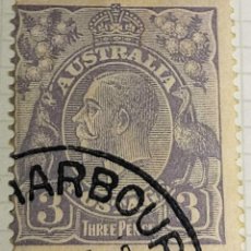 Sellos: SELLO AUSTRALIA 1928 › KING GEORGE V 3 D - PENIQUE AUTRALIANO. Lote 325766723