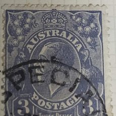 Sellos: SELLO AUSTRALIA 1928 › KING GEORGE V 3 D - PENIQUE AUTRALIANO. Lote 325783963