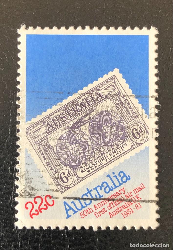 Sellos: AUSTRALIA 1981 SCOTT 776 USADO - Foto 1