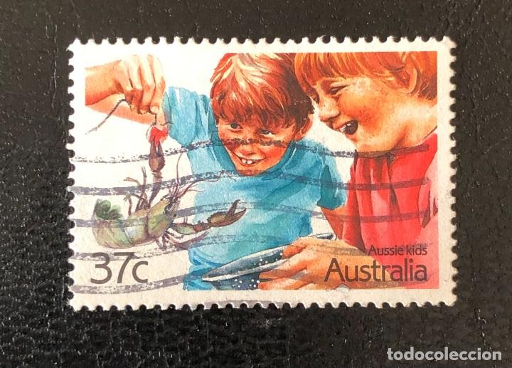 Sellos: AUSTRALIA 1987 SCOTT 1040 USADO - Foto 1