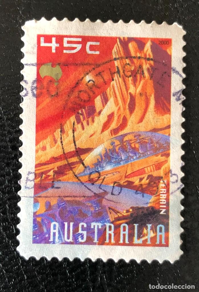 Sellos: AUSTRALIA 2000 SCOTT 1911 USADO - Foto 1