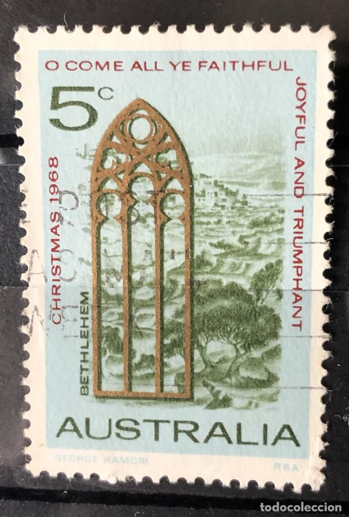 Sellos: AUSTRALIA 1968 SCOTT 445 USADO - Foto 1