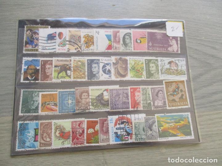 Sellos: 40 SELLOS DE: AUSTRALIA - Foto 1