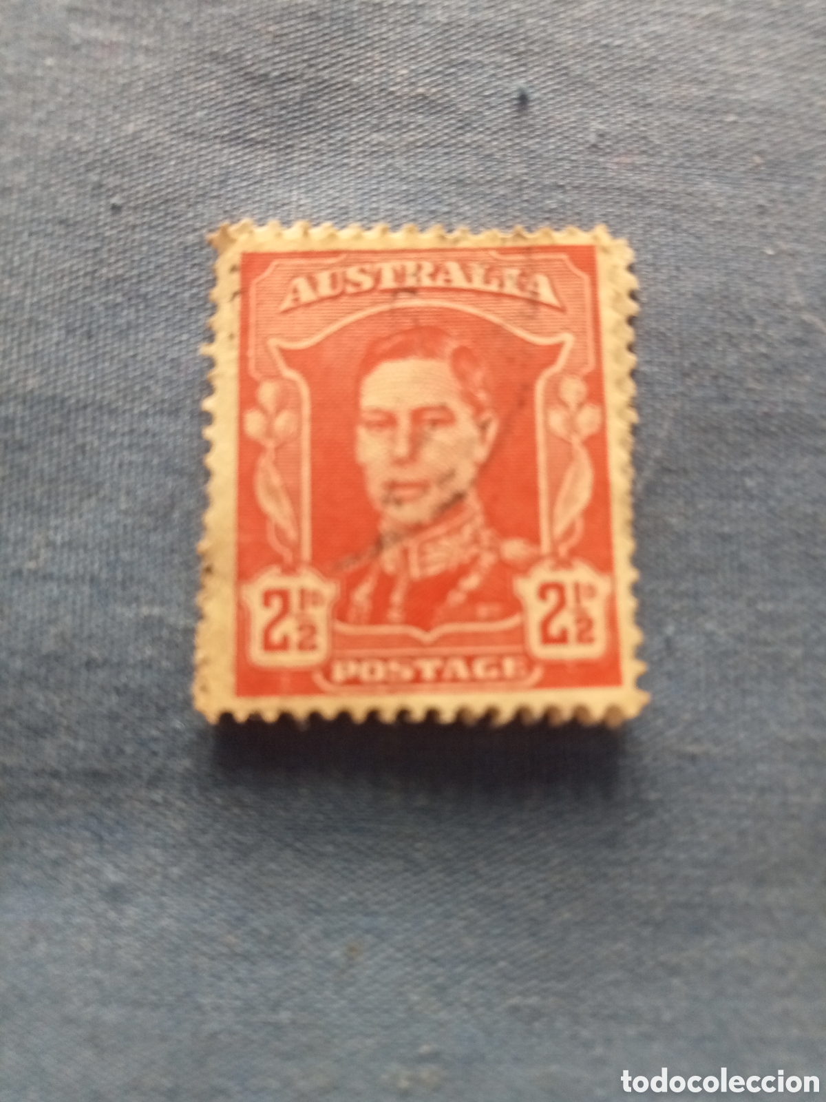 Sellos: sello australia 2 1/2 d - Foto 1