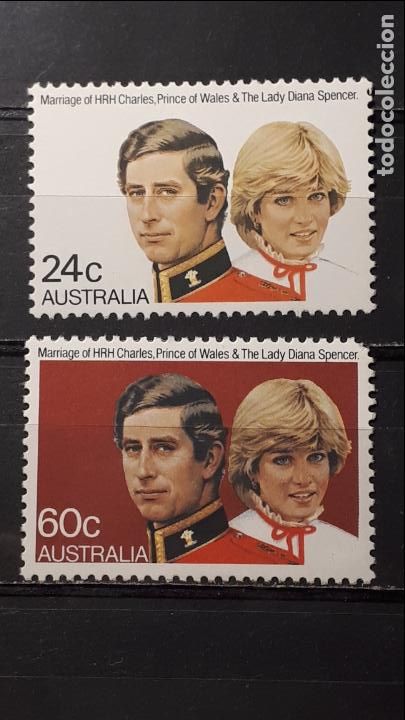 Sellos: AUSTRALIA. A&Ntilde;O 1981 ** YVERT 740/1 - Foto 1