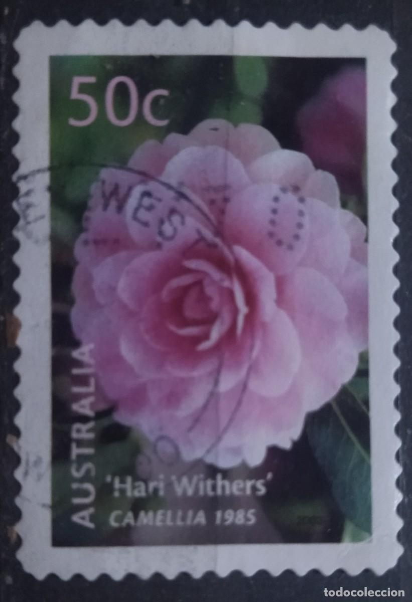 Sellos: AUSTRALIA 2003 FLORES. USADO - USED. - Foto 1