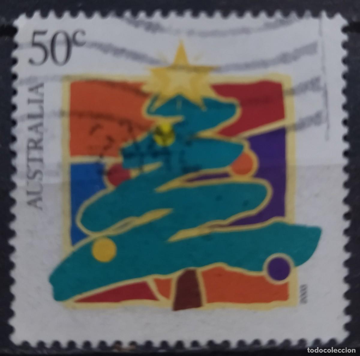 Sellos: AUSTRALIA 2003 Navidad. USADO - USED. - Foto 1