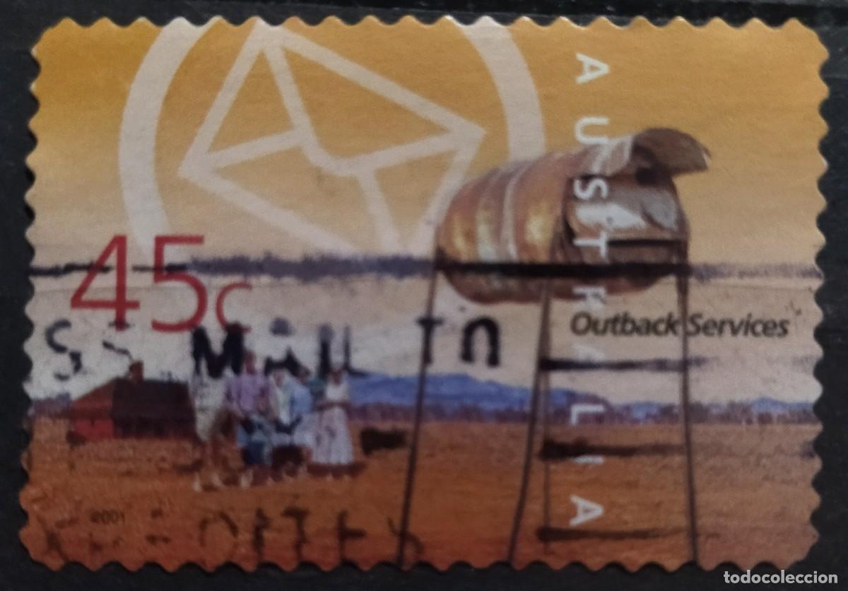 Sellos: AUSTRALIA 2001 Servicios internos. USADO - USED. - Foto 1