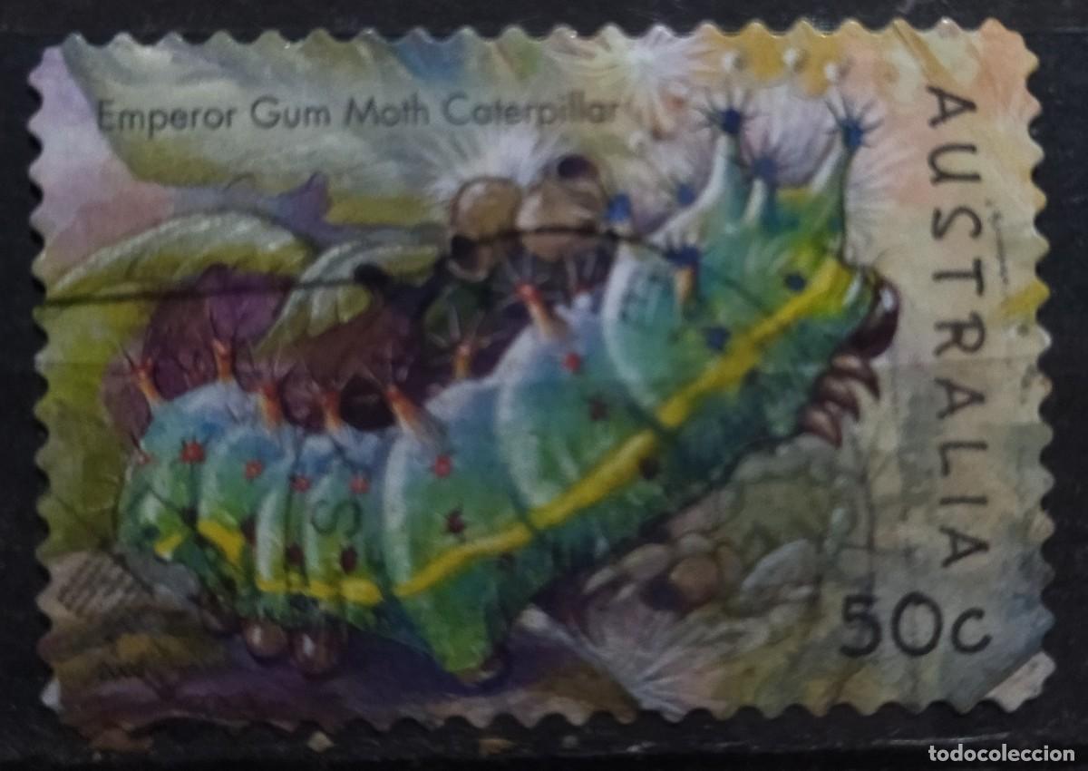 Sellos: AUSTRALIA 2003 Insectos. USADO - USED. - Foto 1