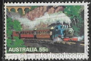 Sellos: AUSTRALIA YVERT 663, TRENES - Foto 1