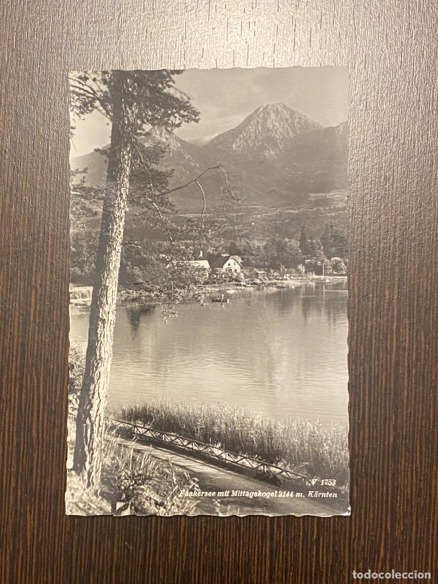 Sellos: N&ordm; 51138 POSTAL LAGO FAAR CON ALMUERZO ROGEL - Foto 1