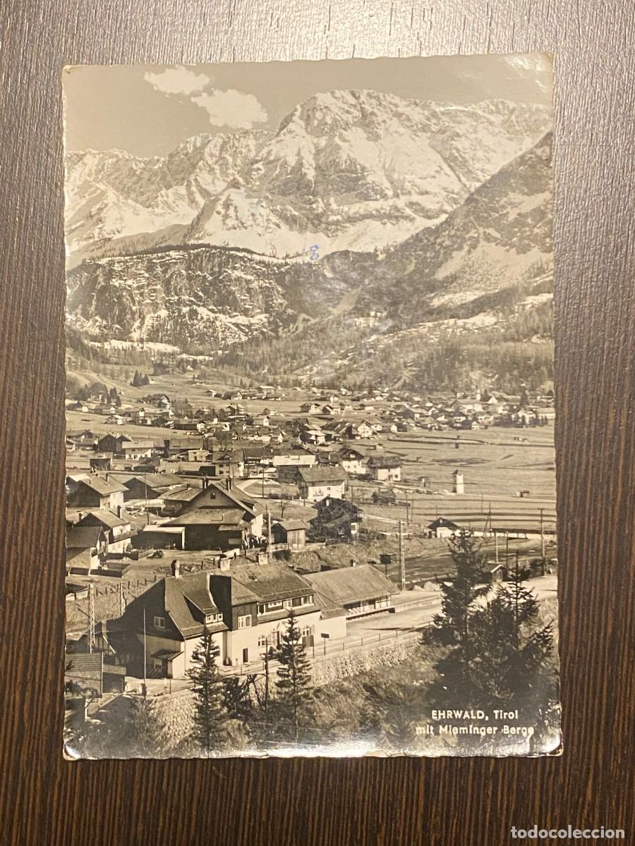 Sellos: N&ordm; 51137 POSTAL EHRWALD, TIROL CON LAS MONTA&Ntilde;AS DE MIEMING - Foto 1