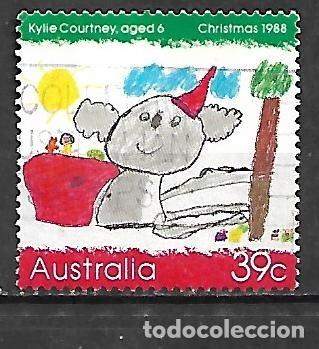 Sellos: 1988: Navidad &acute;88 39c (usado) - Foto 1