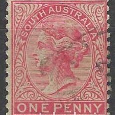 Francobolli: AUSTRALIA MERIDIONAL/SOUTH 1899-1905 - REINA VICTORIA, 1P ROSA - USADO
