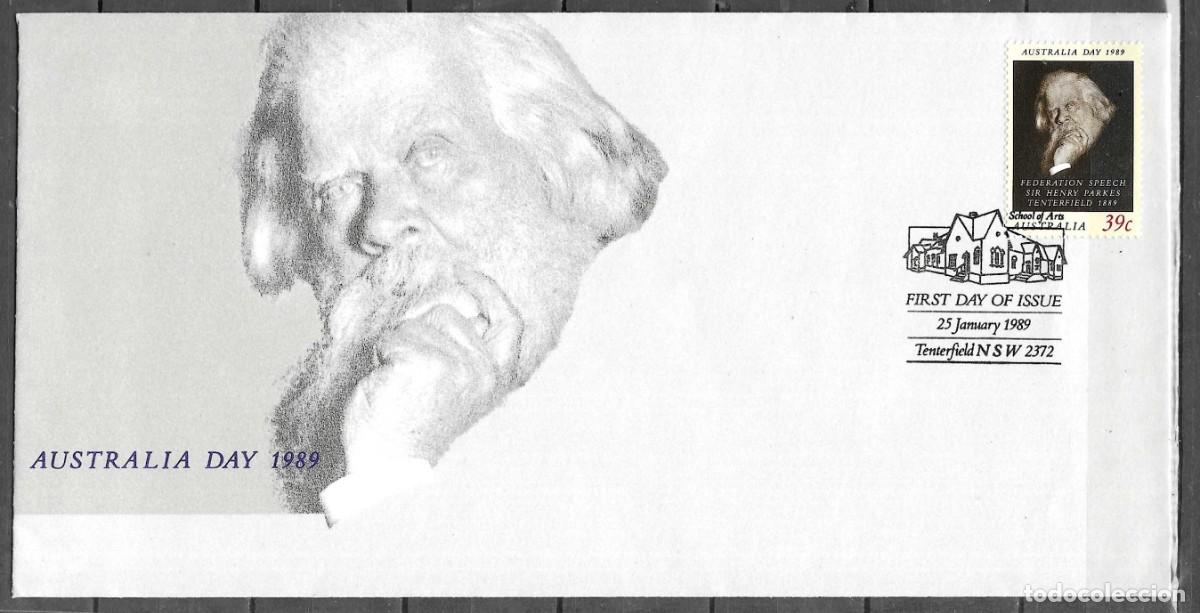 Sellos: FDC AUSTRALIA 1989, YT 1106 - Foto 1