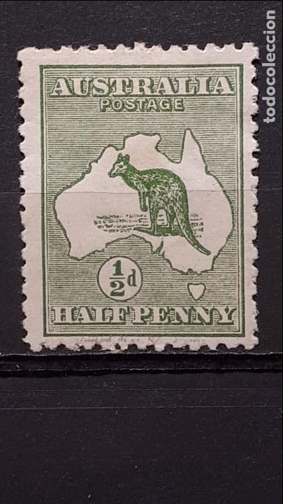 Sellos: AUSTRALIA A&Ntilde;O 1912-19. *. YVERT 1 - Foto 1