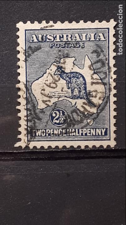Sellos: AUSTRALIA A&Ntilde;O 1912-19. *. YVERT 4 - Foto 1