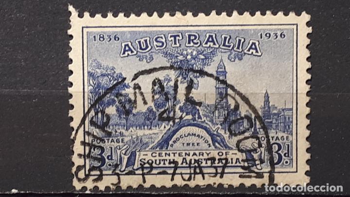 Sellos: AUSTRALIA A&Ntilde;O 1936. &deg;. YVERT 108 - Foto 1