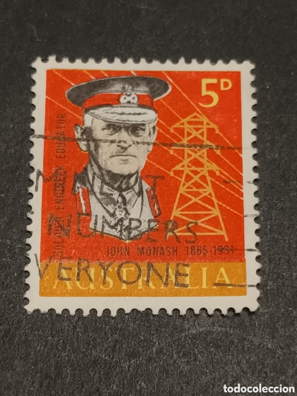 Sellos: AUSTRALIA. SELLO USADO. - Foto 1