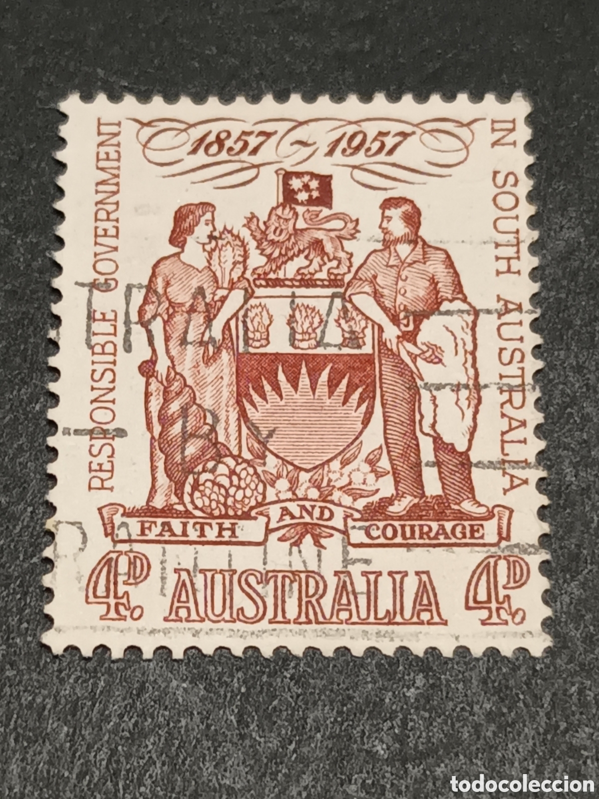 Sellos: AUSTRALIA. SELLO USADO. - Foto 1
