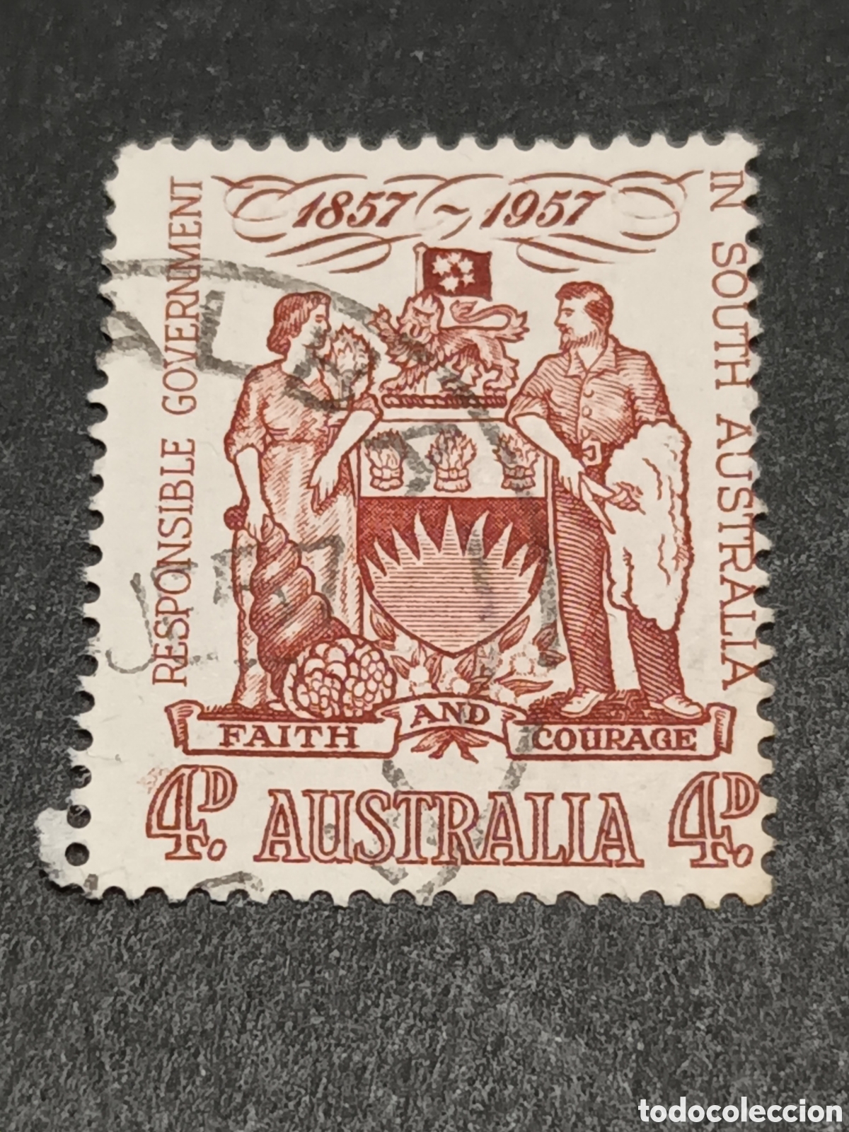 Sellos: AUSTRALIA. SELLO USADO. - Foto 1