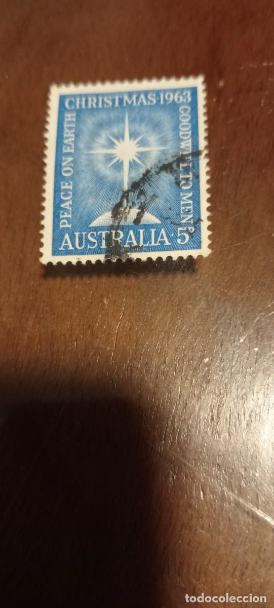 Sellos: AUSTRALIA A&Ntilde;O 1963 NAVIDAD - Foto 1