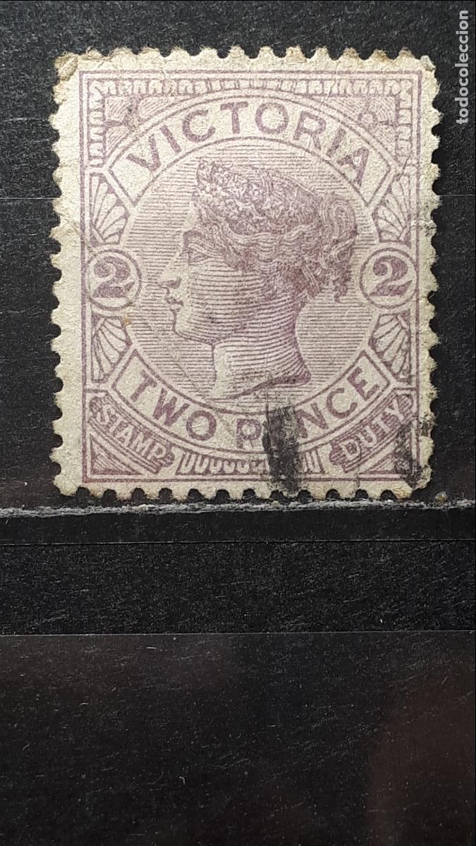 Sellos: AUSTRALIA. &deg;. A&Ntilde;O 1886. - Foto 1